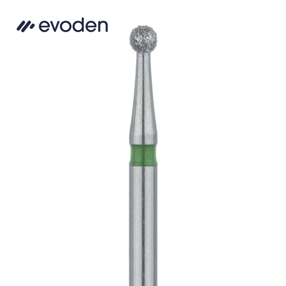 Piedras de diamante FG 801G (Verde), blister x 5u. EVODEN