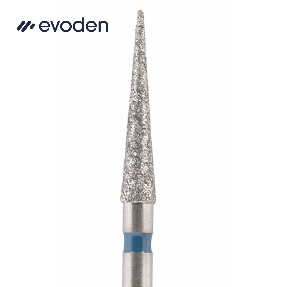 Piedras de diamante FG 859M (Azul), blister x 5u. EVODEN